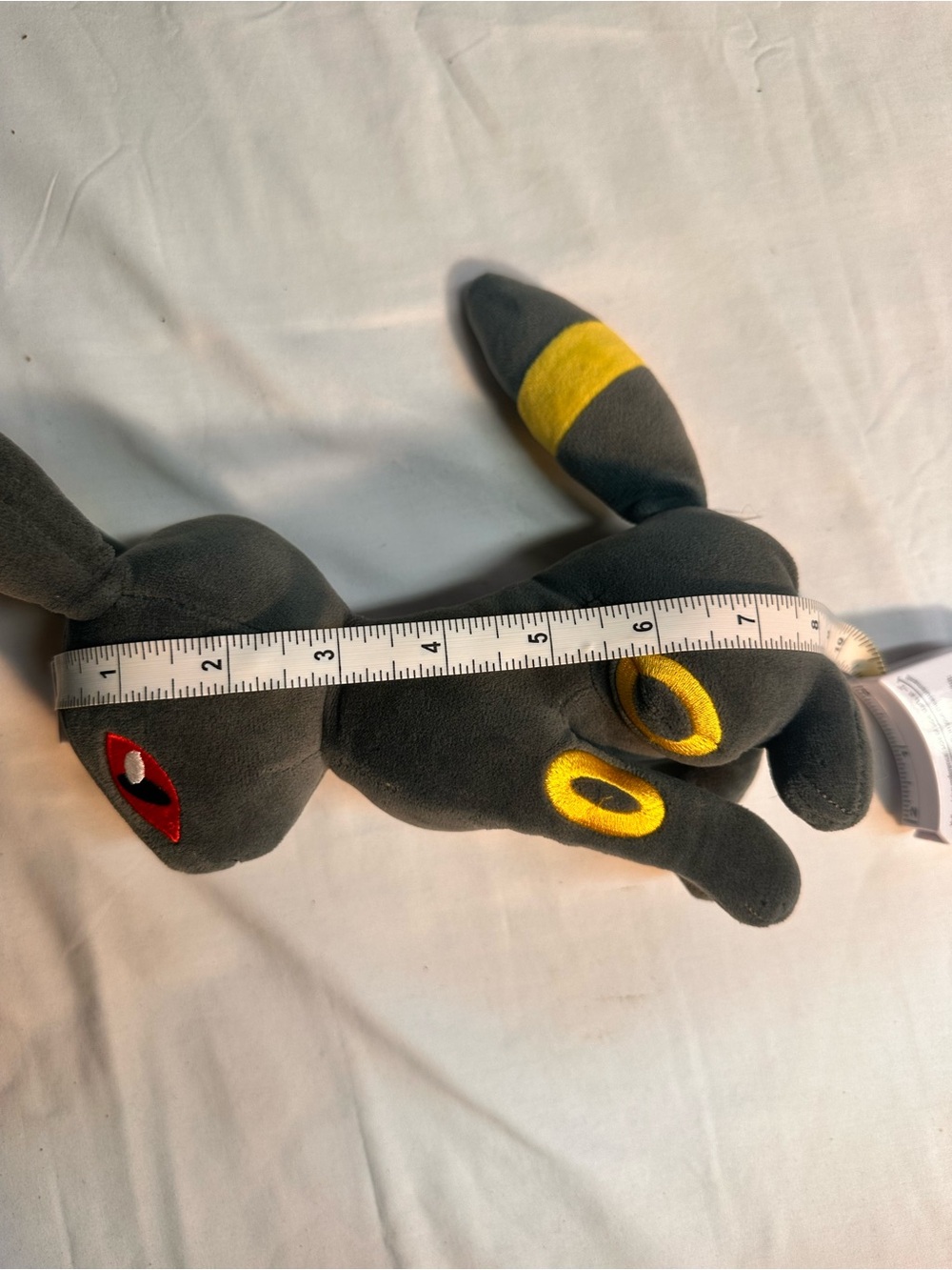 Pokemon Umbreon Plush - Gray, Yellow & Red Soft Toy - Picture 5 of 6